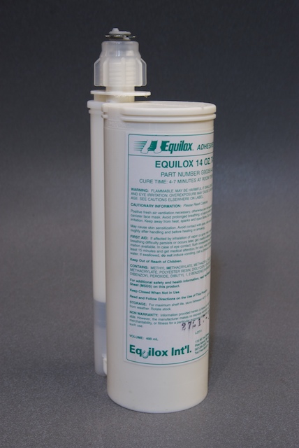 Equilox Gold Adhesive System, 400 ml Tan Cartridge